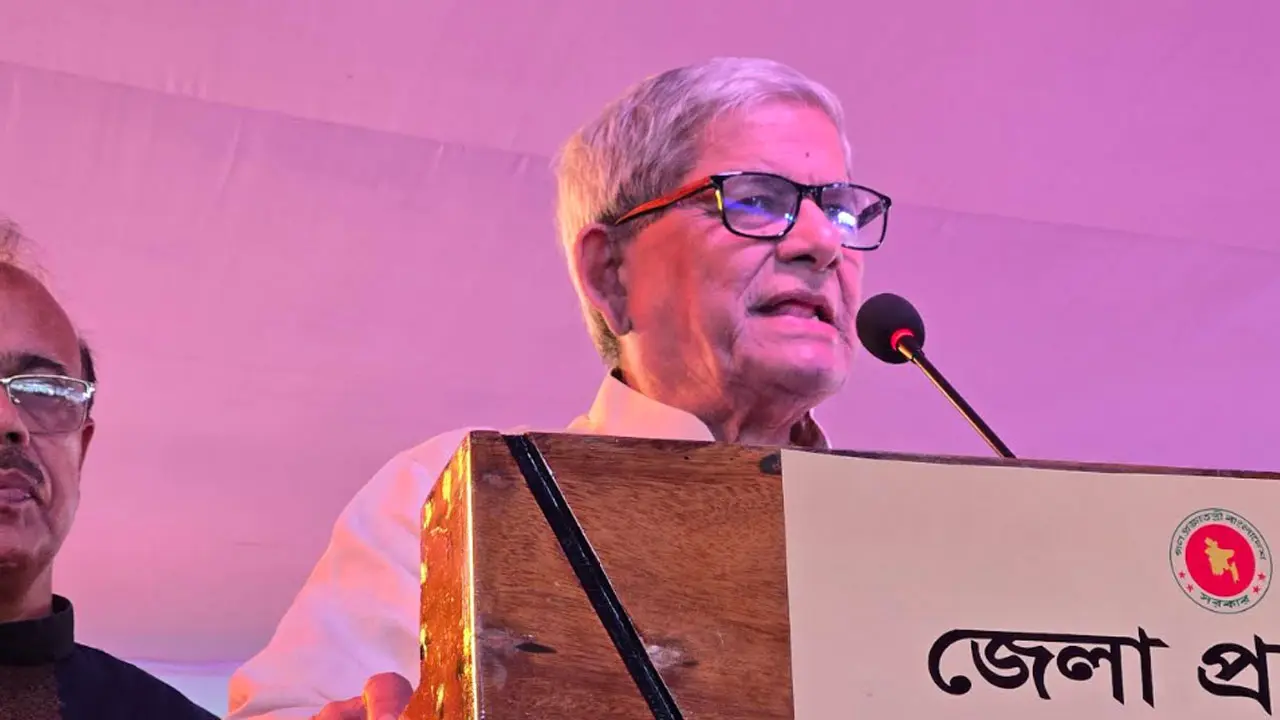 ‘আমাদের রাজনীতি সুন্দর না, পরিচ্ছন্ন না’, আক্ষেপ মির্জা ফখরুলের