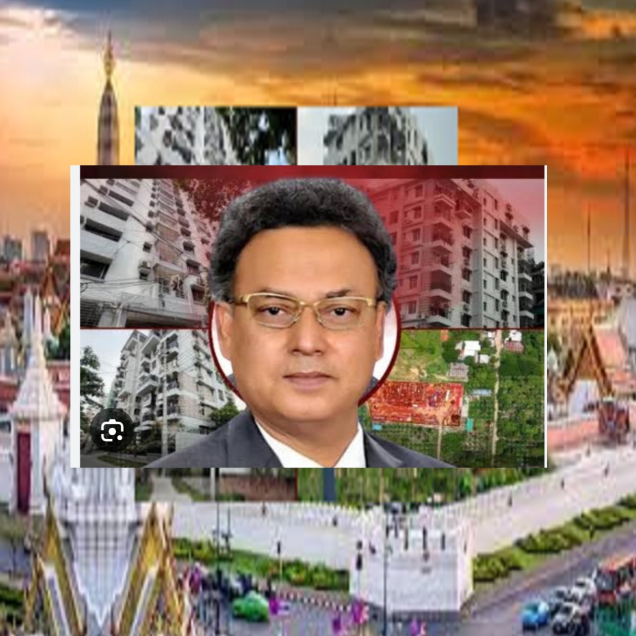 থাইল্যান্ডের ব্যাংককে শহিদুল আলিশান হোটেলে সপরিবার নিয়ে সম্পূর্ণ নিরাপদে