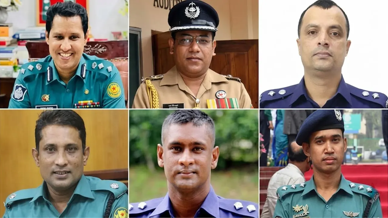 বিপ্লব কুমার সরকারসহ ৬ পুলিশ কর্মকর্তা বরখাস্ত বিপ্লব কুমার সরকারসহ ৬ পুলিশ কর্মকর্তা বরখাস্ত